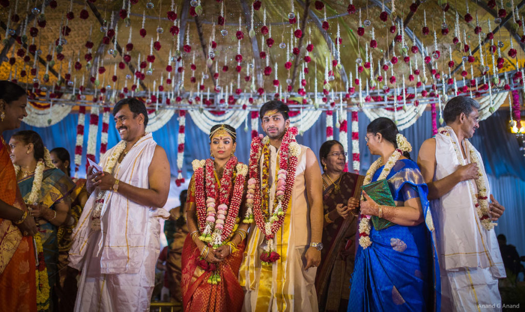 Beautiful candid click of brahmin wedding ceremony